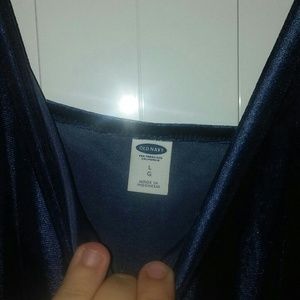 Old Navy Pants - Blue velvet jumpsuit Old Navy Pants - Blue velvet jumpsuit